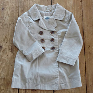 Lined toddler Peacoat-style Trench in 18-24m